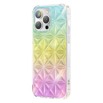 Kingxbar Miya Series tok iPhone 14 Pro tok hátlap szivárványos tok kép