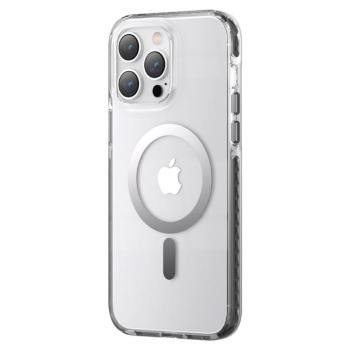 Kingxbar PQY Ice Crystal Series mágneses tok iPhone 14 Pro MagSafe szürke kép