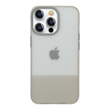Kingxbar sima sorozat telefontok iPhone 13 pro szilikon tok szürke kép