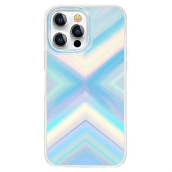 Kingxbar streamer sorozatú luxus elegáns telefon tok iPhone 13 pro kék (háromszög) kép