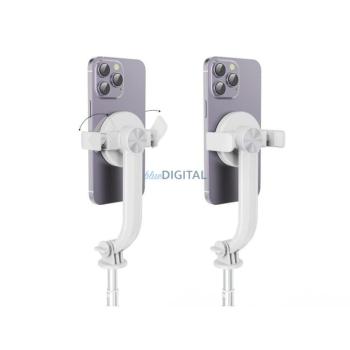 Kombinált szelfibot állvány és távirányító bluetooth Magsafe kompatibilis SSTR-C09 fehér kép