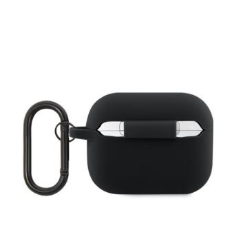 Lacoste Croc Logo AirPods Pro 2 szilikon tok, fekete kép