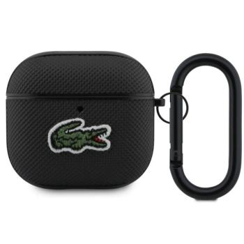 Lacoste Petit Pique Croc Logo Patch AirPods 4 tok, fekete kép
