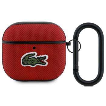 Lacoste Petit Pique Croc Logo Patch AirPods 4 tok, piros kép