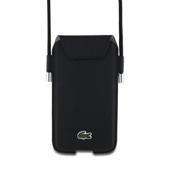 Lacoste PVC Iconic Petit Pique telefontartó táska / tok, fekete kép
