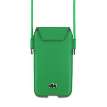 Lacoste PVC Iconic Petit Pique telefontartó táska / tok, zöld kép