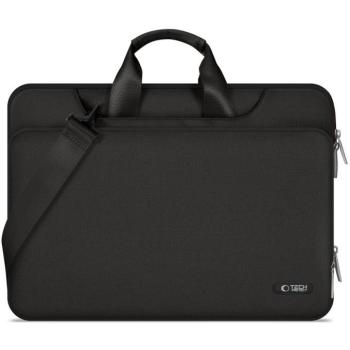 Laptop táska, 15 - 16&quot; készülékhez, vállpánttal, TP Pocket Bag, fekete kép