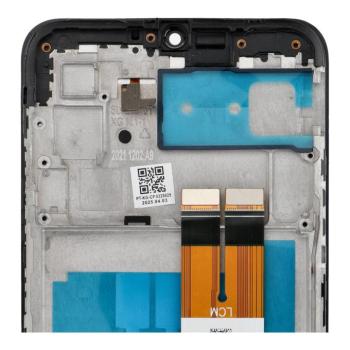 LCD kijelző SAMSUNG A03 A035G OEM készülékhez kerettel (164mm) kép