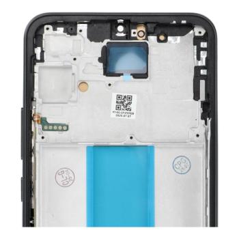 LCD kijelző SAMSUNG A34 HARD OLED készülékhez kerettel kép