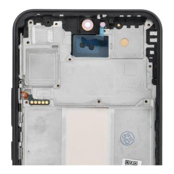 LCD kijelző SAMSUNG A54 A546 HARD OLED kijelzőhöz kerettel kép