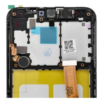 LCD kijelző Samsung Galaxy A20e készülékhez kerettel kép