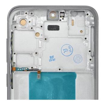 LCD kijelző SAMSUNG S23 FE HARD OLED készülékhez kerettel kép