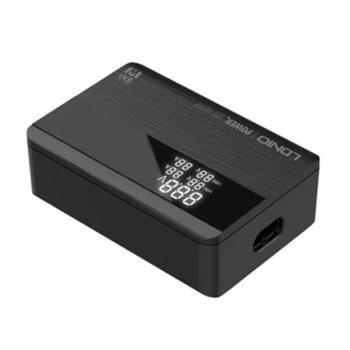 LDNIO hálozati töltő 2xUSB-A, 2xUSB-C, 100W, fekete kép