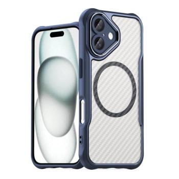 Leading Series MagSafe-kompatibilis tok iPhone 16 Plus - kék kép