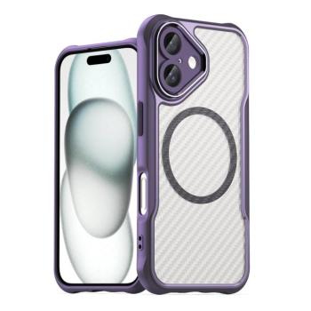 Leading Series MagSafe-kompatibilis tok iPhone 16 Plus - lila kép