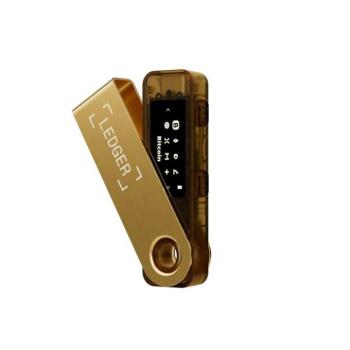 Ledger Nano S Plus Gold kripto pénztárca, arany kép