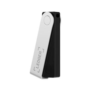 Ledger Nano X kripto pénztárca, fekete kép