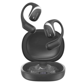 LENOVO ERAZER X9 bluetooth fülhallgató SZTEREO (v5.4, TWS, fülre akasztható, zajszűrő, mikrofon, IPX4 + töltőtok) FEKETE kép