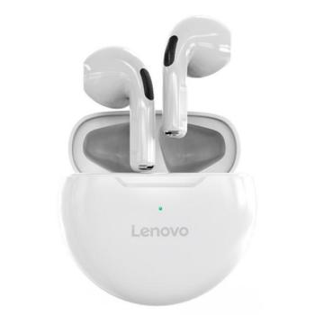 LENOVO HT38 bluetooth fülhallgató SZTEREO (v5.0, TWS, mikrofon, cseppálló, zajszűrő + töltőtok) FEHÉR CAT S60, Apple iPhone 7 4.7, Apple iPhone 7 Plus 5.5, Evolveo Strongphone Q5, Blackberry kép