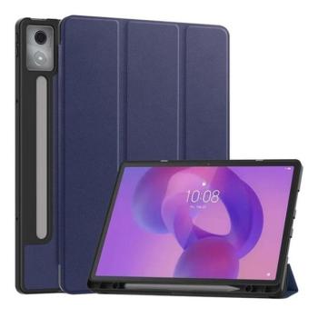 Lenovo Idea Tab Pro (12.7) TB-373, mappa tok, Trifold, érintőceruza tartó, sötétkék kép