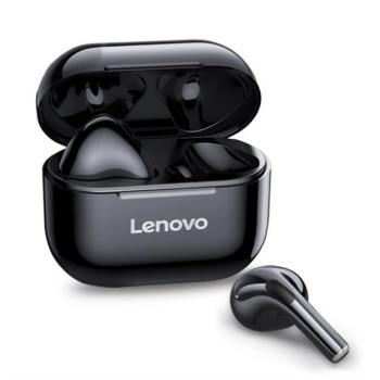 LENOVO LIVEPODS LP40 bluetooth fülhallgató SZTEREO (v5.0, TWS, mikrofon, zajszűrő + töltőtok) FEKETE Apple iPhone 7 4.7, CAT S60, Apple iPhone 7 Plus 5.5, Evolveo Strongphone Q5, Blackberry DTEK kép