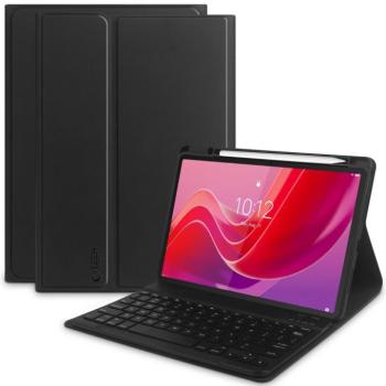Lenovo Tab M11 (11.0) TB-330, Bluetooth billentyűzetes mappa tok, érintőceruza tartó, érintőceruza nélkül, TP SC Pen Holder + Keyboard, fekete kép