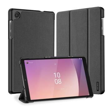 Lenovo Tab M8 (8.0) (4. generáció) TB-300, mappa tok, Trifold, Dux Ducis Domo, fekete kép