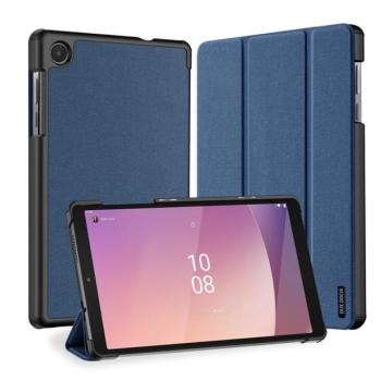 Lenovo Tab M8 (8.0) (4. generáció) TB-300, mappa tok, Trifold, Dux Ducis Domo, sötétkék kép