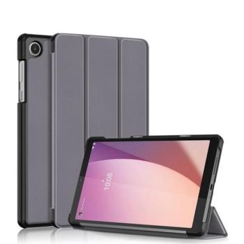 Lenovo Tab M8 (8.0) (4. generáció) TB-300, mappa tok, Trifold, szürke kép