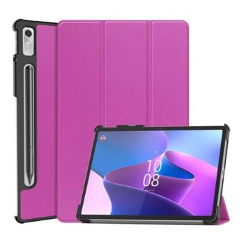 Lenovo Tab P11 Pro (11.2) (2. generáció) TB-132FU, mappa tok, Trifold, érintőceruza tartó, lila kép