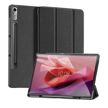 Lenovo Tab P12 (12.7) TB-370, mappa tok, Trifold, érintőceruza tartó, Dux Ducis Domo, fekete kép