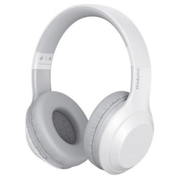 LENOVO THINKPLUS TH10 bluetooth fejhallgató SZTEREO (v5.0, mikrofon, zajszűrő, összehajtható, 3.5mm jack aljzat) FEHÉR kép