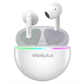 LENOVO THINKPLUS XT97 bluetooth fülhallgató SZTEREO (v5.2, TWS, zajszűrő, mikrofon + töltőtok) FEHÉR kép