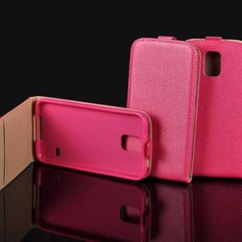 LG G4 Stylus H635N pink rózsaszín szilikon keretes vékony flip tok kép