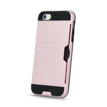 LG K10 2018 ütésálló hátlap tok, rose gold, Defender Card kép