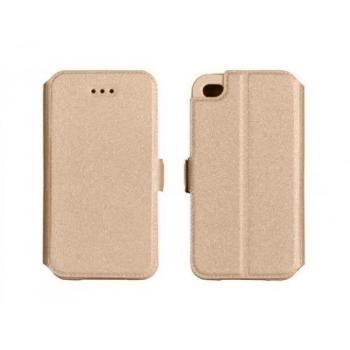 LG K3 K100 Arany szilikon keretes könyvtok kép