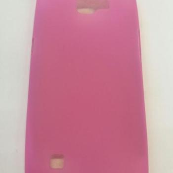 LG K4 K130 pink rózsaszín Szilikon tok kép