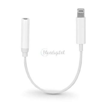 Lightning adapter 3,5 mm jack füllhallgatóhoz - fehér kép