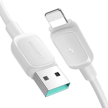 Lightning - USB 2.4A kábel 1.2m Joyroom S-AL012A14 - fehér kép