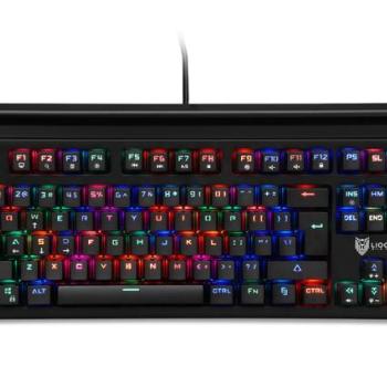Liocat KX 375 CM gaming billentyűzet mechanikus QWERTY fekete kép