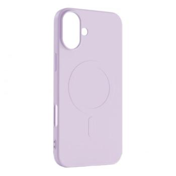 Liquid Silicone MagSafe tok iPhone 16 - lila kép