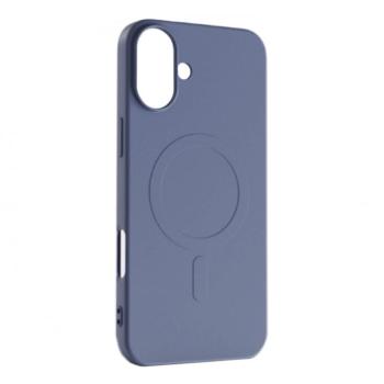 Liquid Silicone MagSafe tok iPhone 16 Plus - sötétkék kép