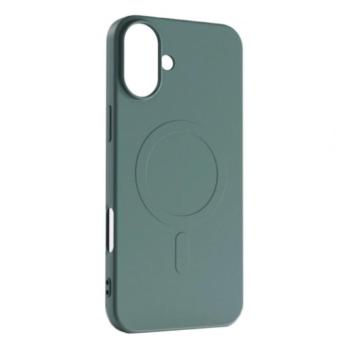 Liquid Silicone MagSafe tok iPhone 16 Pro Max - sötétzöld kép