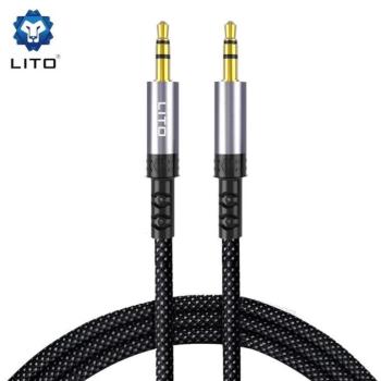 Lito LA01 1M Aux Audió kábel - Fekete kép