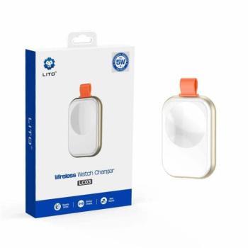 Lito LC03 Magnetic Wireless iWatch Töltő - Fehér kép