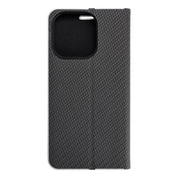 LUNA Book Carbon IPHONE 15 Pro fekete tok kép