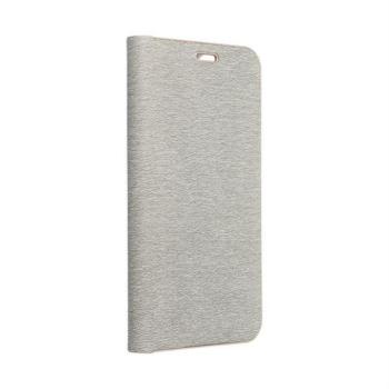 LUNA BOOK GOLD könyvtok iPhone 16 - ezüst színű kép