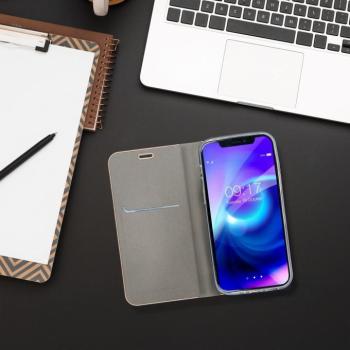 LUNA könyvtok Samsung Galaxy S25 Plus - ezüst színű kép