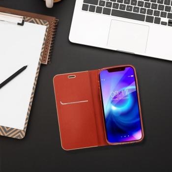 LUNA könyvtok Samsung Galaxy S25 Plus - piros kép