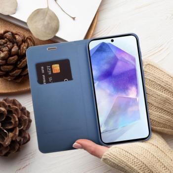LUNA könyvtok Samsung Galaxy S25 Ultra - kék kép